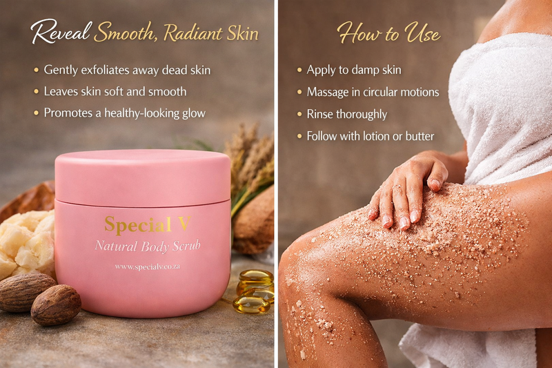 Natural Body Scrub 200g